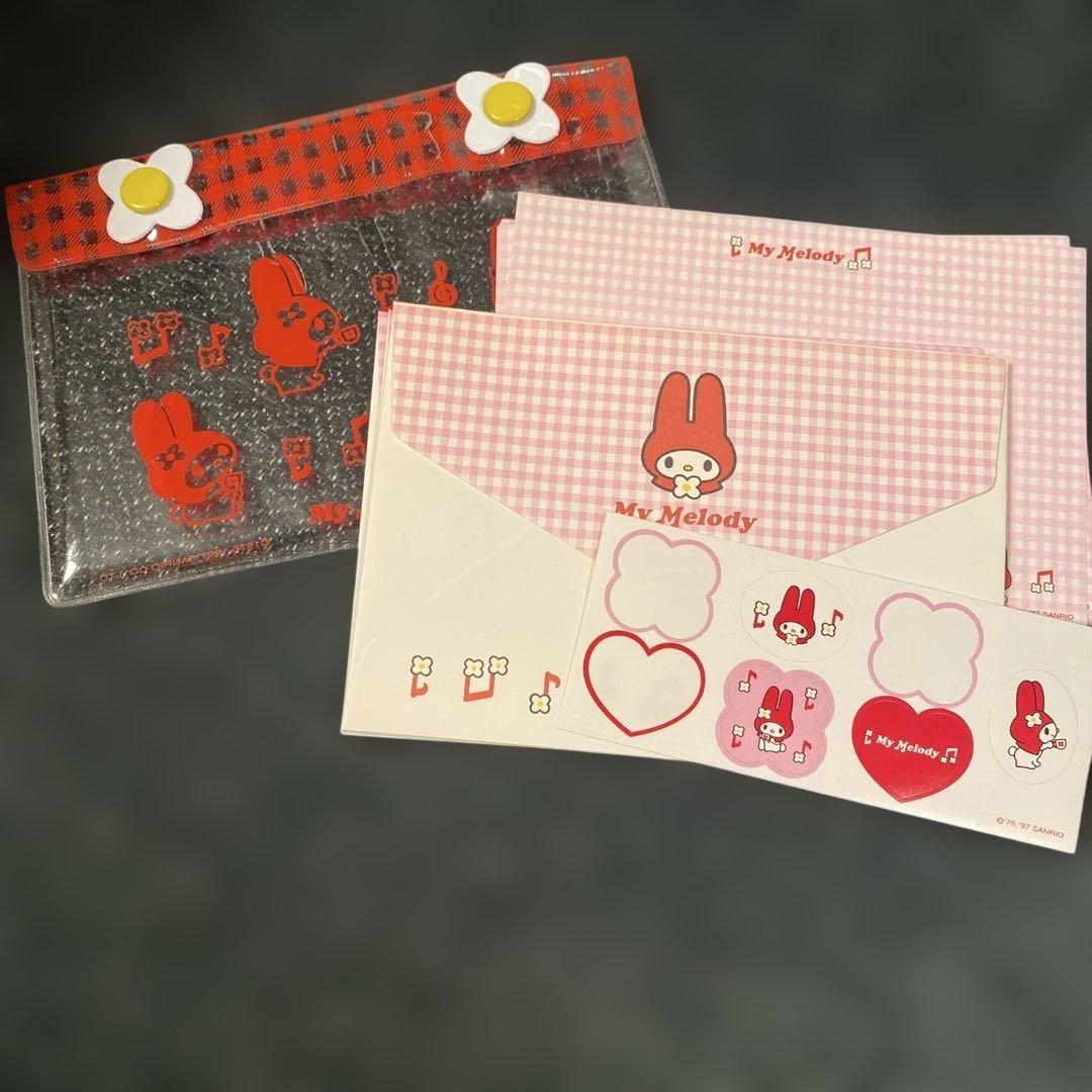 マイメロディ レターセット 平成レトロ 1997年 - メルカリ