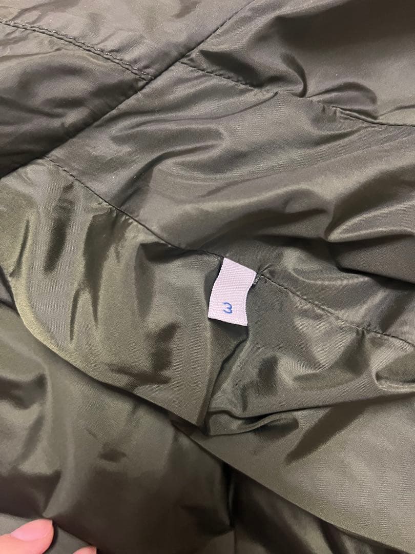 モンクレール　オリーブグリーン ナイロンジャケット