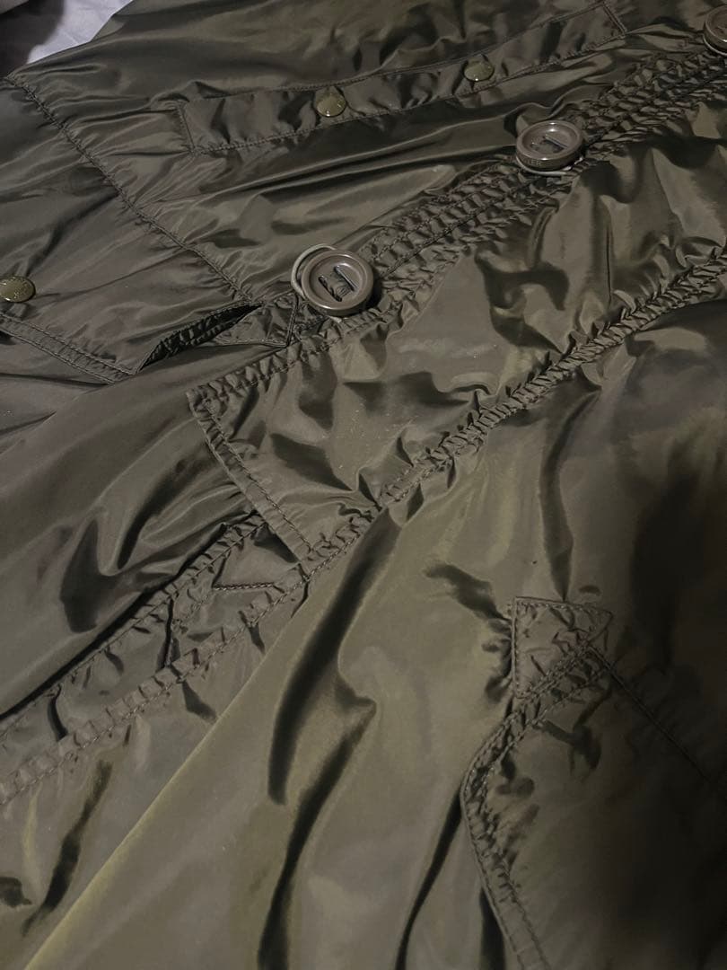 モンクレール　オリーブグリーン ナイロンジャケット