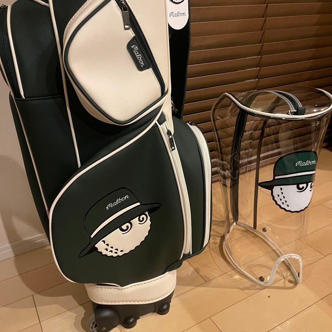 即発送】MALBON マルボンゴルフ キャディバッグ ゴルフバッグ GRN