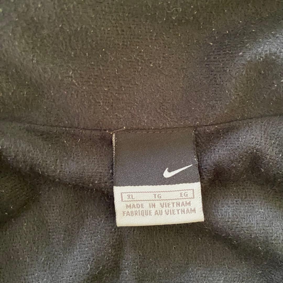 00s NIKE ナイロンセットアップ　ドロー　刺繍ロゴ　サイズXL y2k
