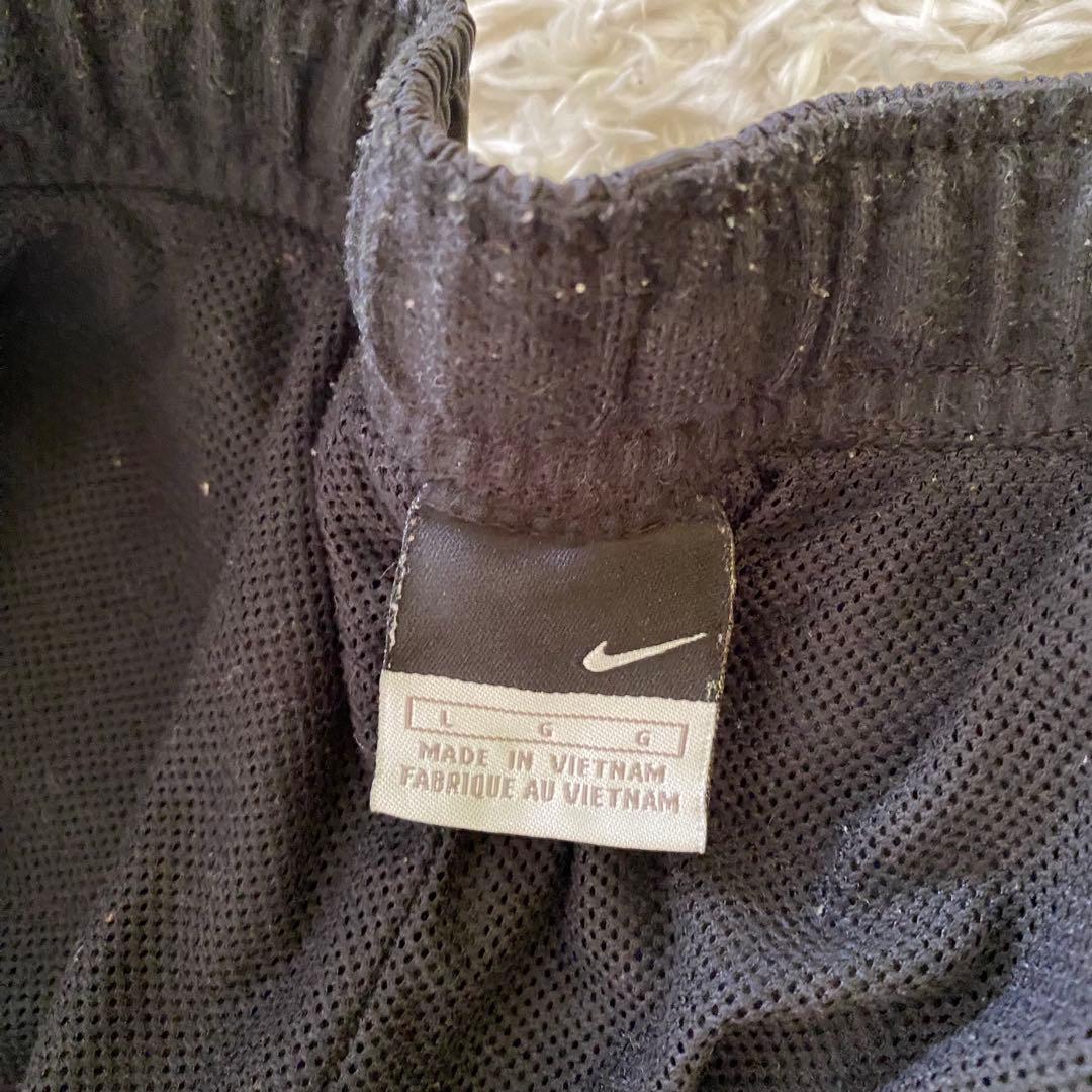 00s NIKE ナイロンセットアップ　ドロー　刺繍ロゴ　サイズXL y2k