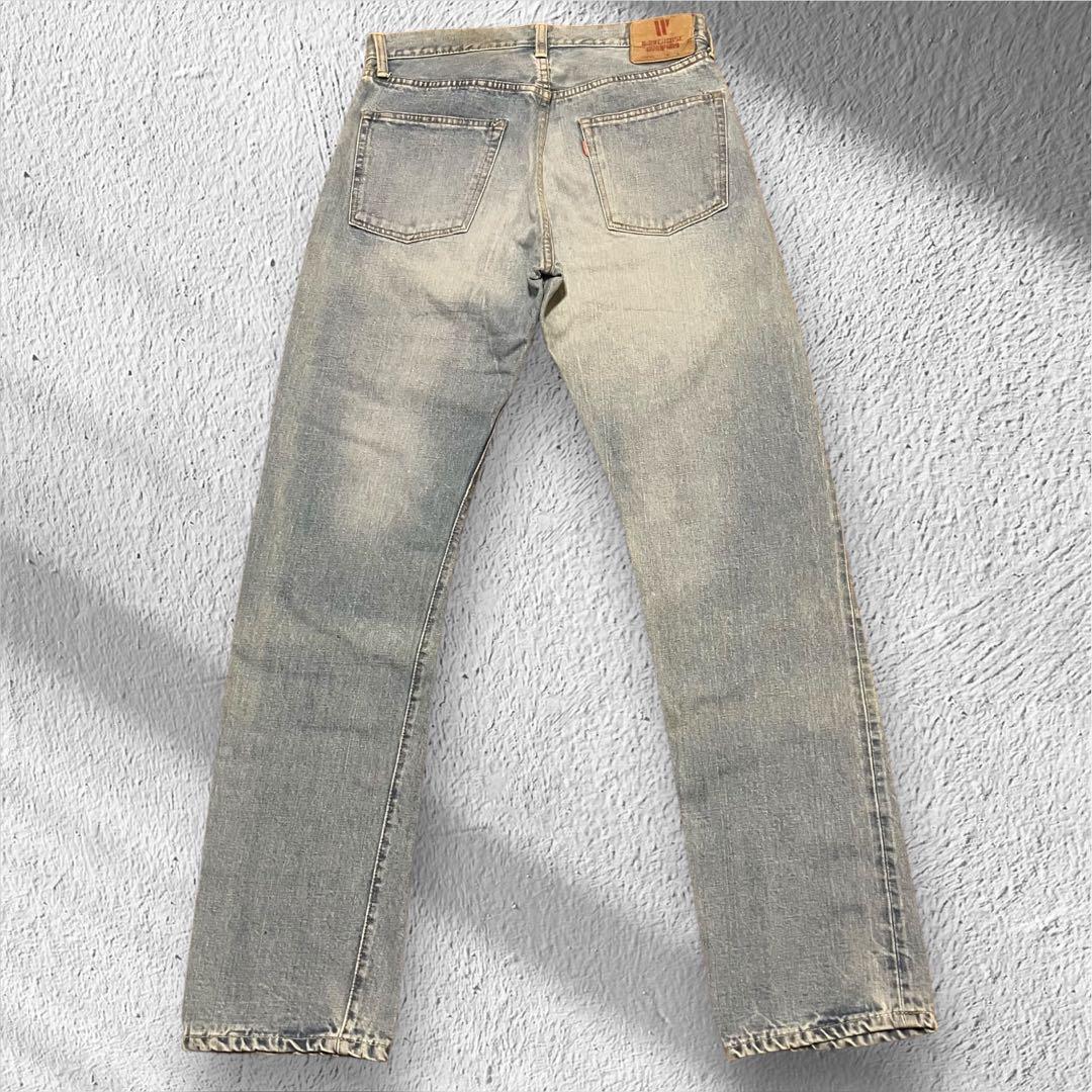 W34 ウエアハウス セコハン 1101相当 アイスブルー 濃淡落ち【赤タブ