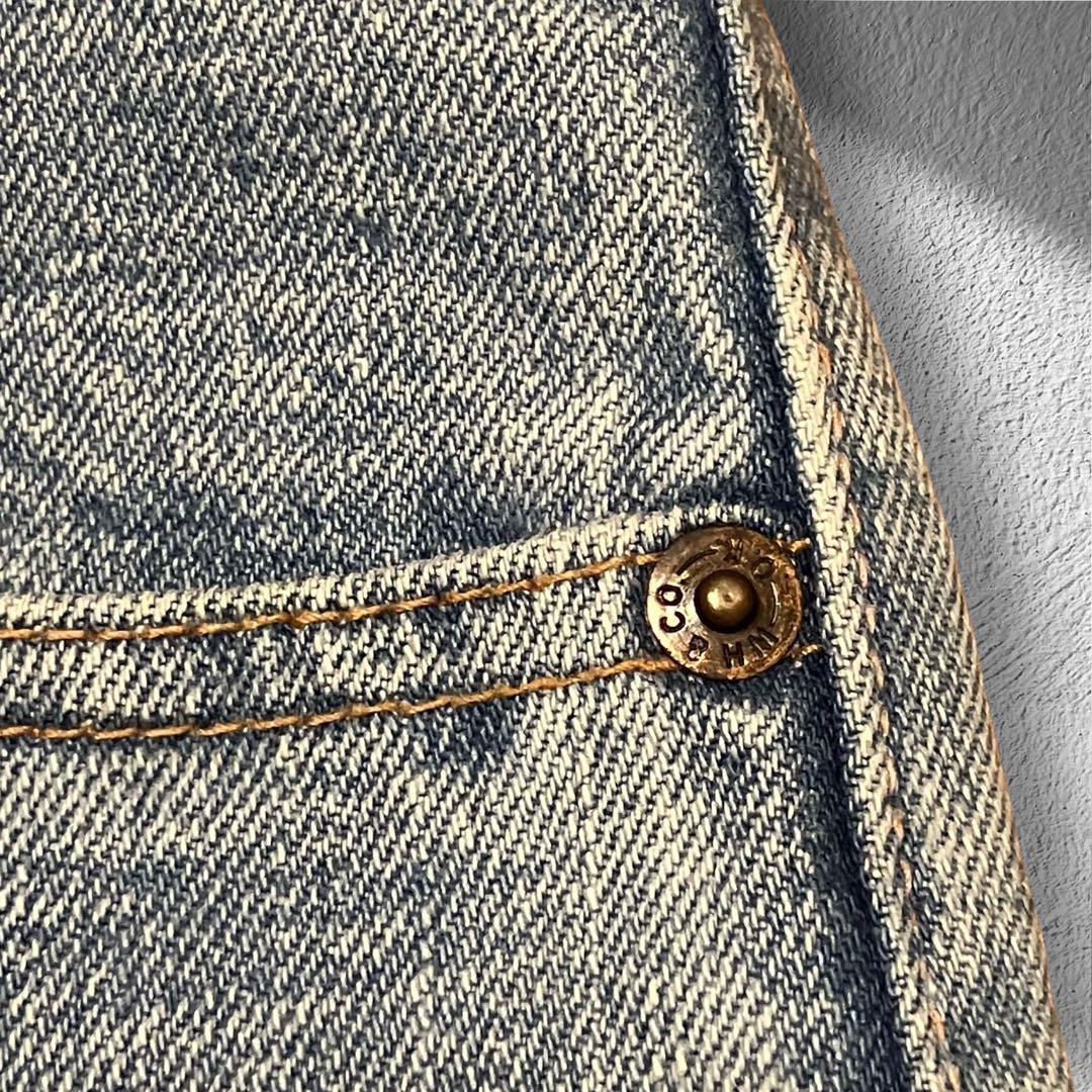 W34 ウエアハウス セコハン 1101相当 アイスブルー 濃淡落ち