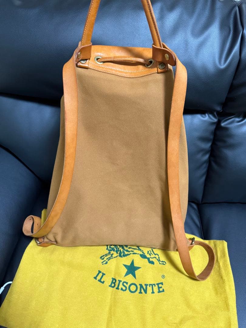 も*ん様 ☆IL BISONTE☆リュック バッグパック ヌメ 廃盤