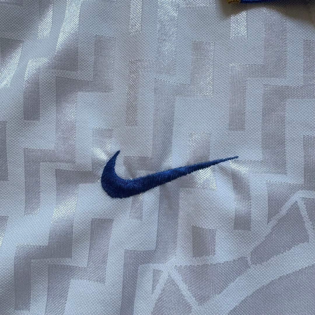 90sビンテージNike サッカーイタリア代表ユニフォーム ブルーMサイズ古着