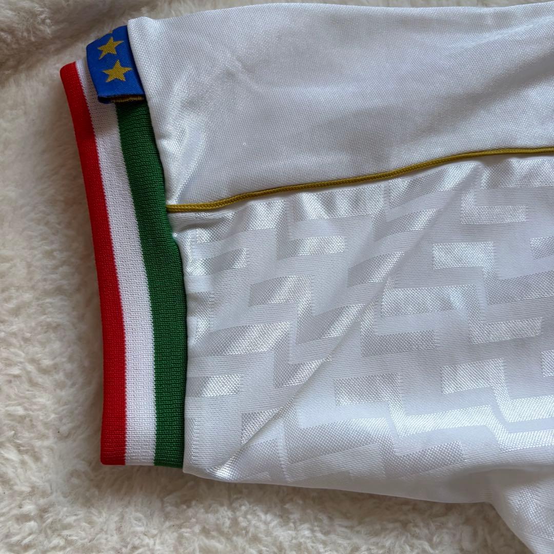 90sビンテージNike サッカーイタリア代表ユニフォーム ブルーMサイズ古着