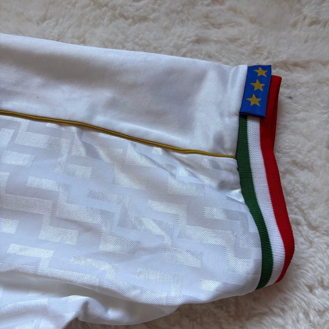 90sビンテージNike サッカーイタリア代表ユニフォーム ブルーMサイズ古着