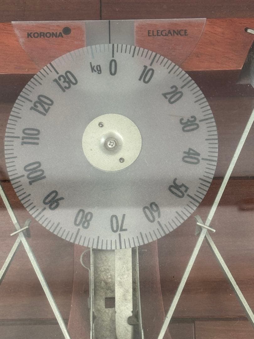 体重計 KORONA ELEGANCE ガラス製