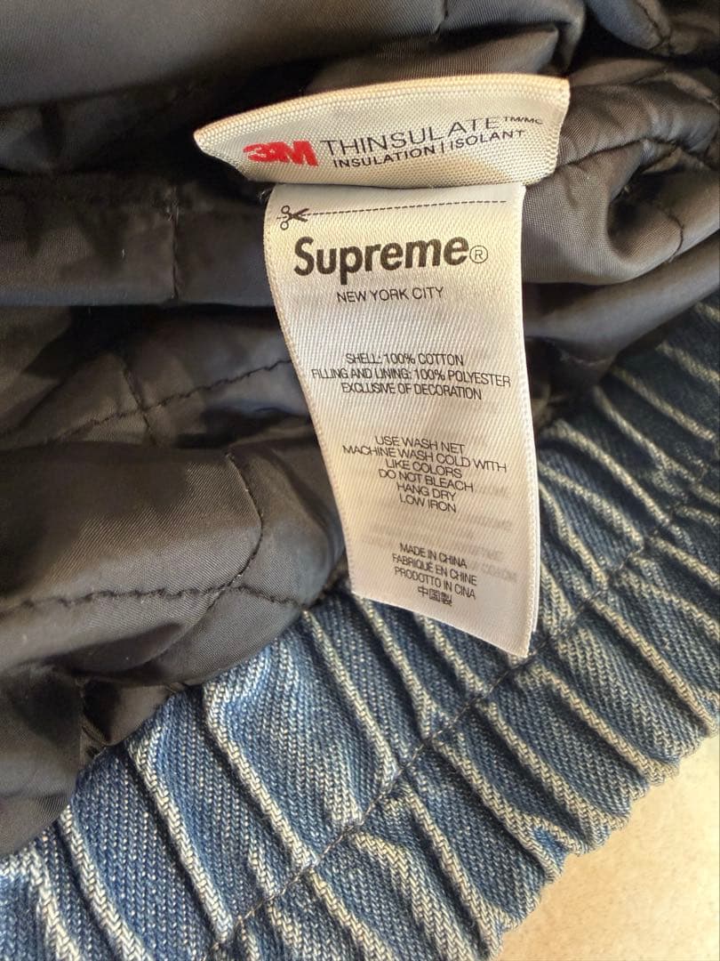 Supreme Hooded Utility Jacket Denim Mサイズ