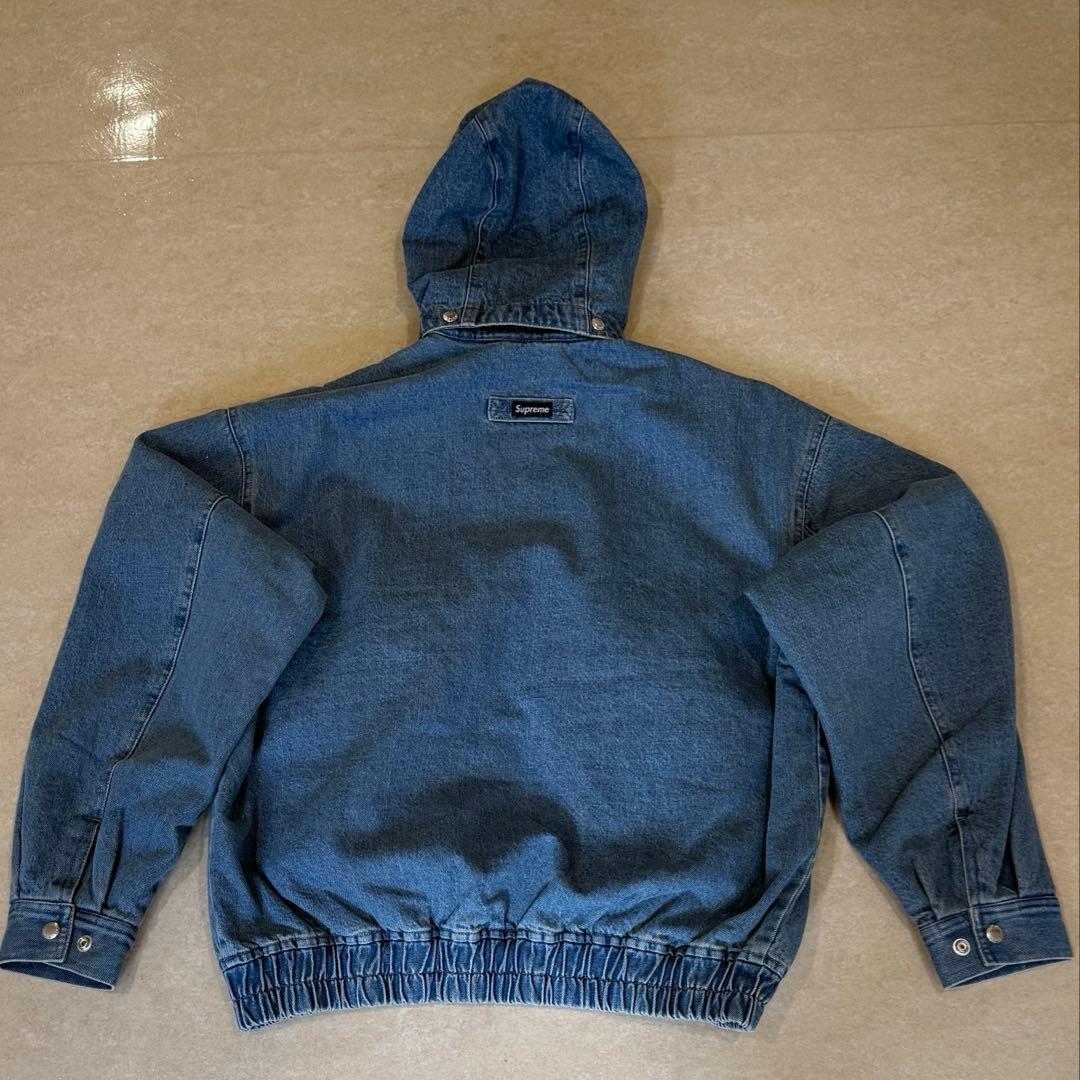 Supreme Hooded Utility Jacket Denim Mサイズ