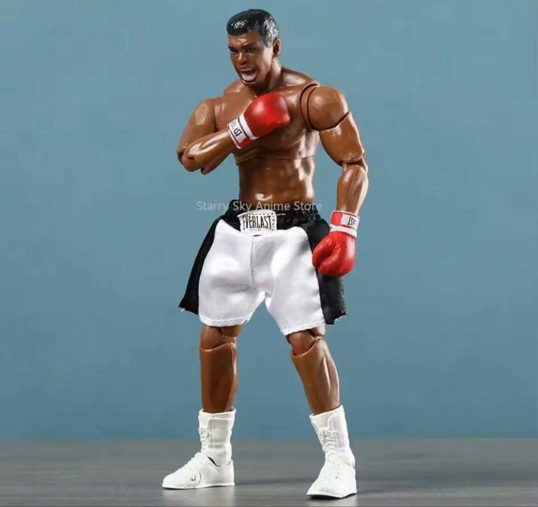 マイクタイソン、モハメドアリ2体セット全身 関節 可動 アクション