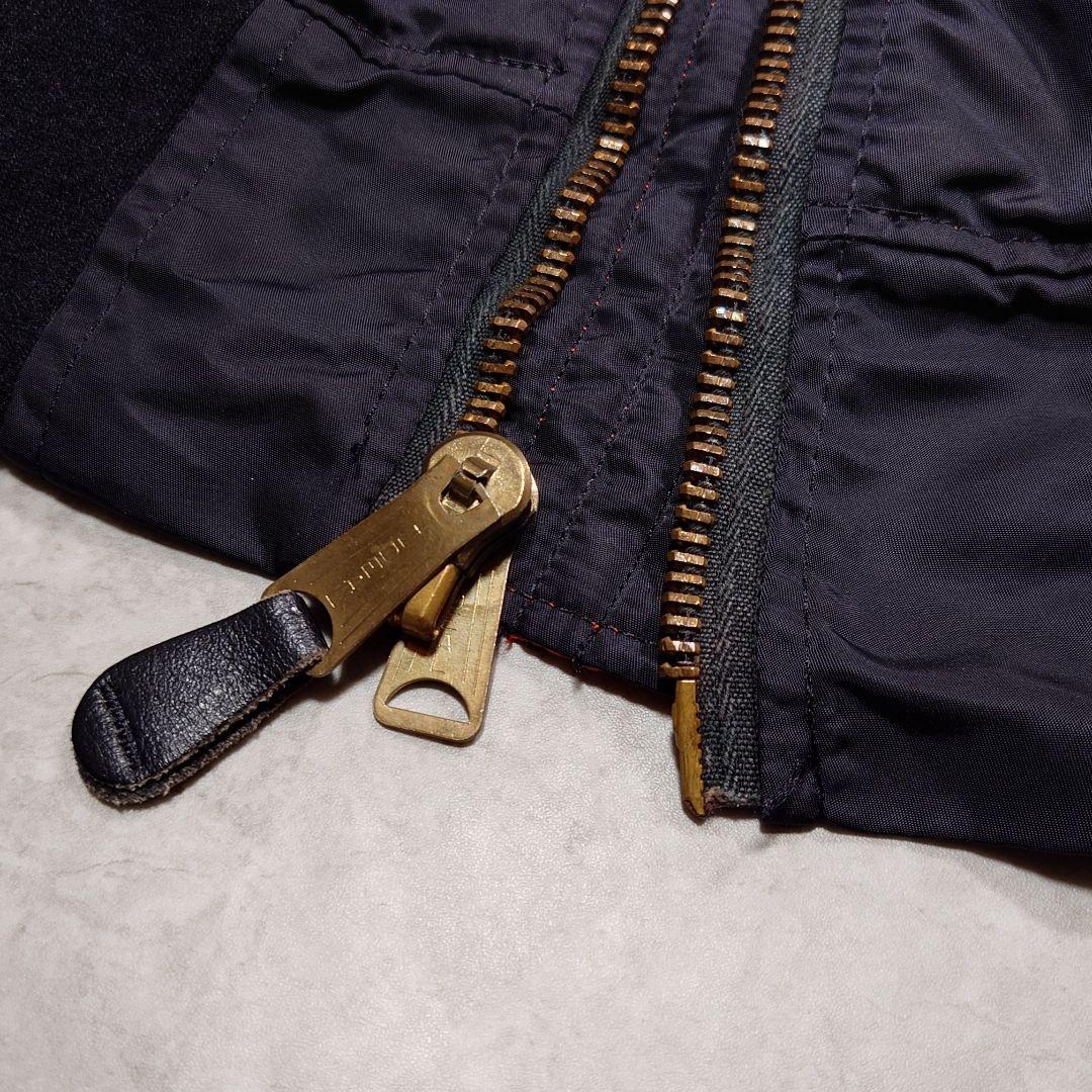 80s 90s ALPHA INDUSTRIES MA-1 USA製 縦ステッチ