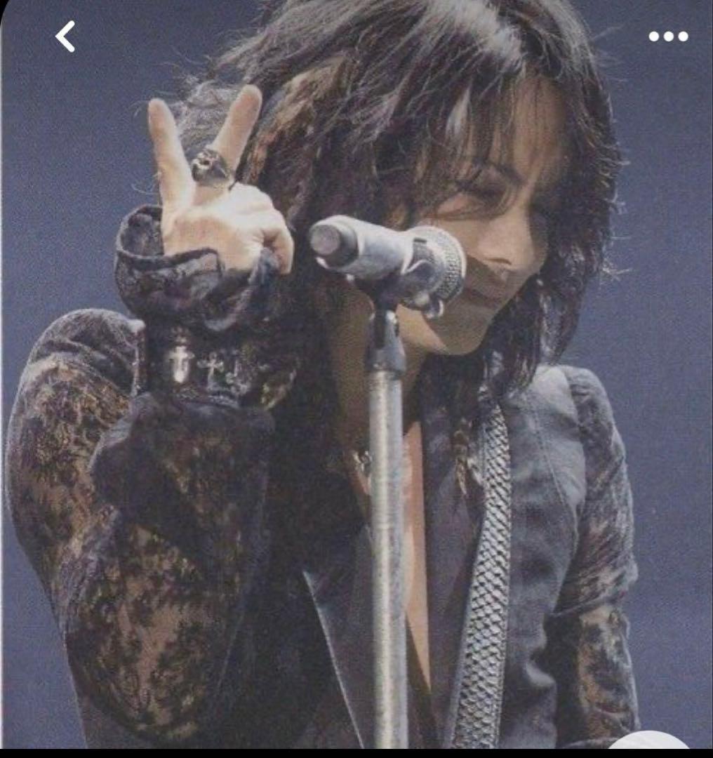 hyde着　ゴールドレザー　hydeバングル　if ラルク