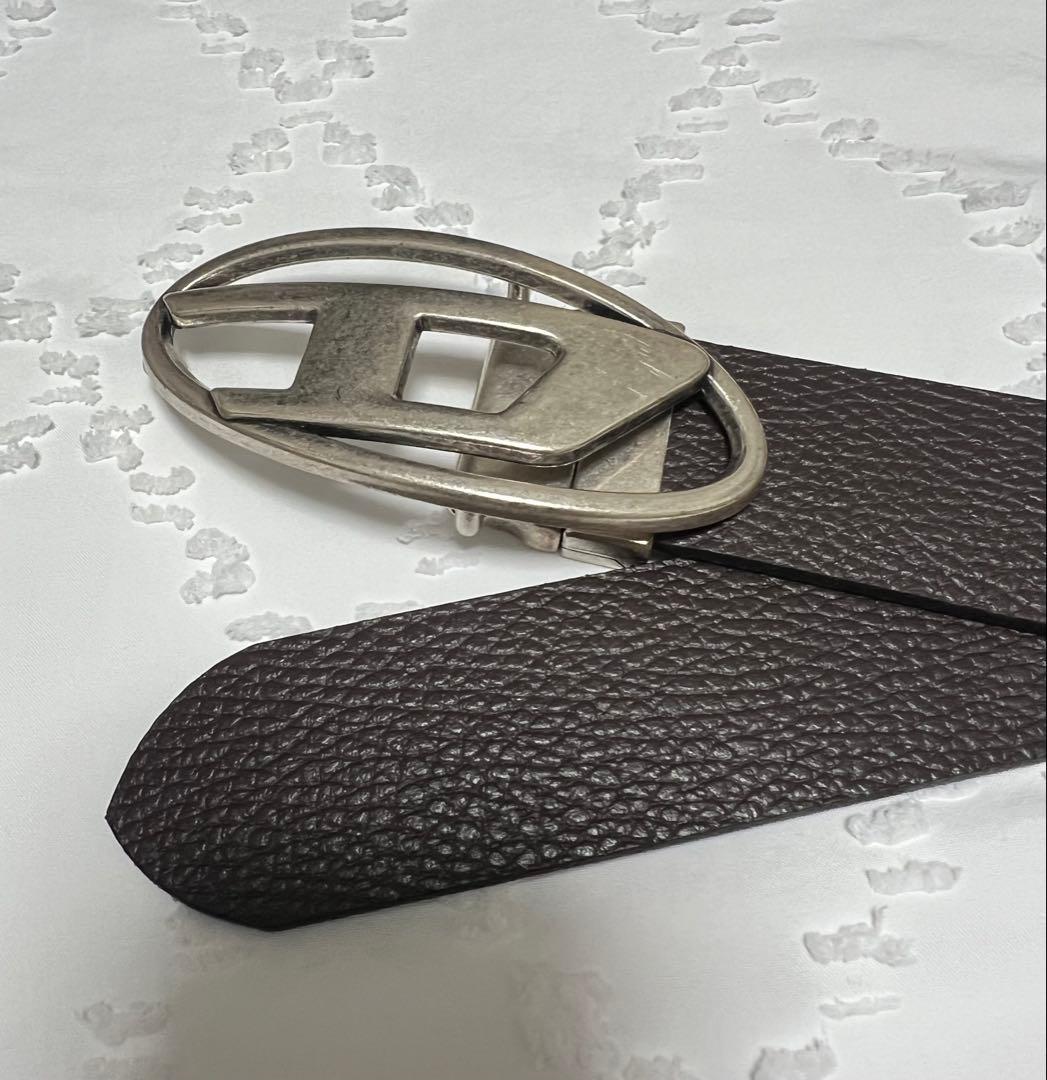DIESEL.•メンズ.•レザーベルト.•箱付き.•美品