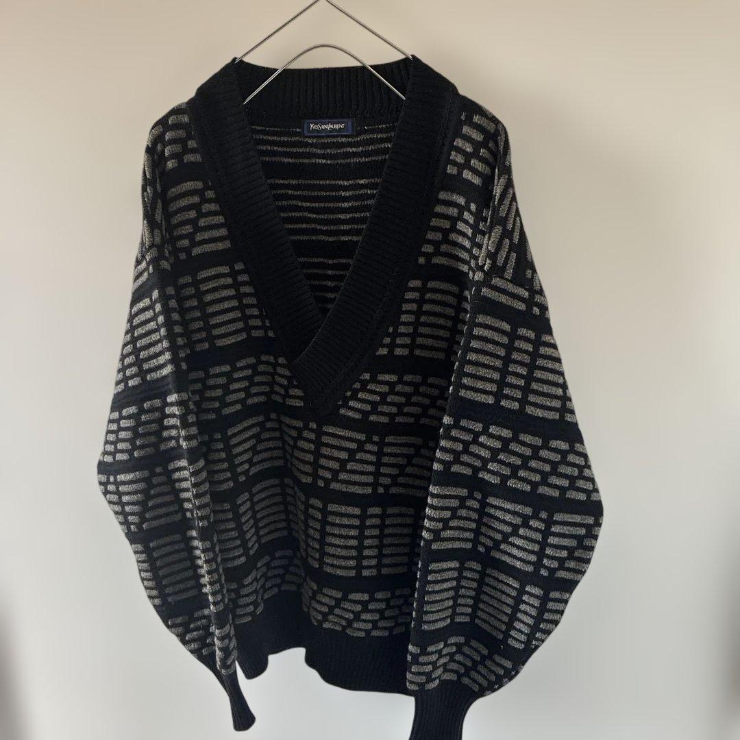 yvessaintlaurentイブサンローランイヴサンローランニットセーターL