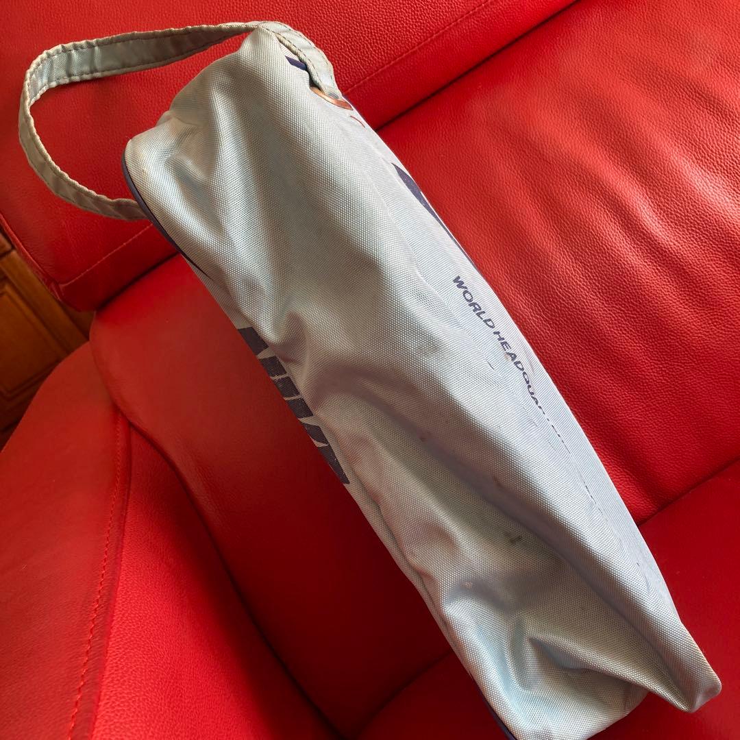 希少　NIKE シューズケース シルバー 約32cm