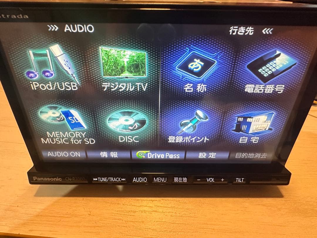 送料込 Panasonic ナビ Bluetooth フルセグTV