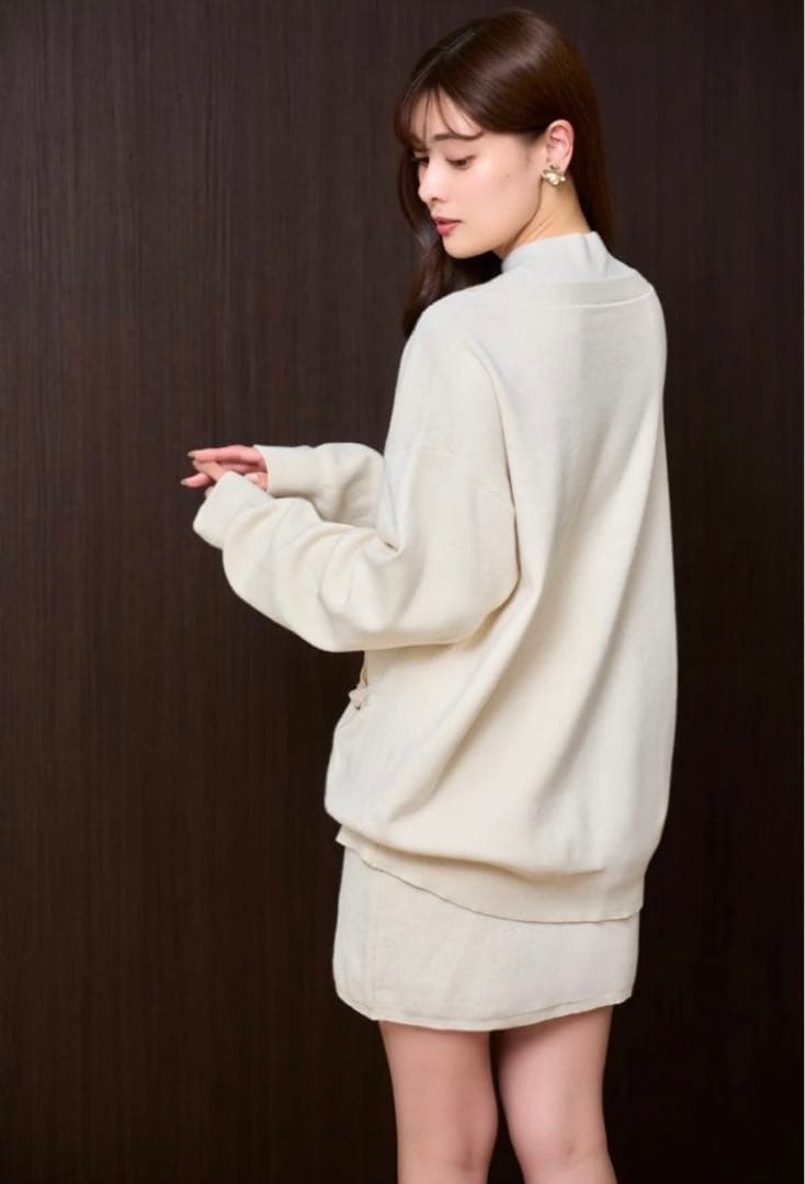 ワンピース herlipto Clemence Knit Dress Set