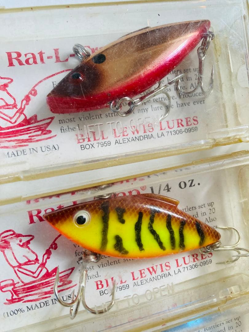 【オールドルアー】ビルルイス ラトルトラップ 1/4oz 10個セット