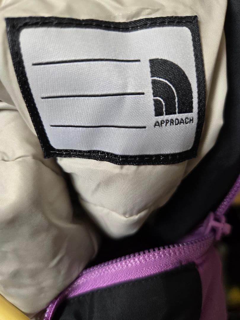 に*ろ様 ノースフェイス キッズスキーウェア パープル 90CM NSJ6191