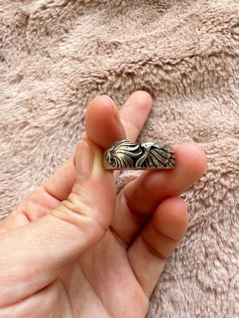 FFⅧ】スコール シルバーリング スリーピングライオンハート FF8