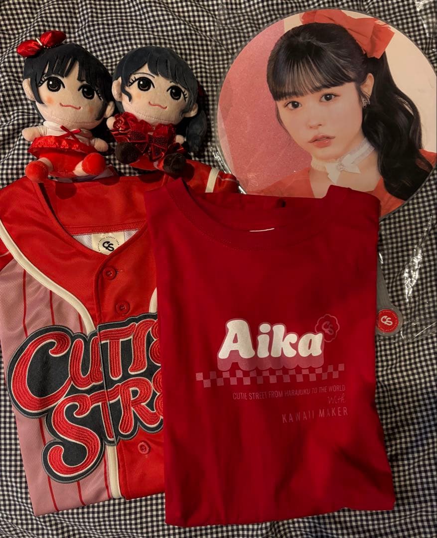 cutie street 佐野愛花 推しアピユニフォーム Tシャツ - メルカリ