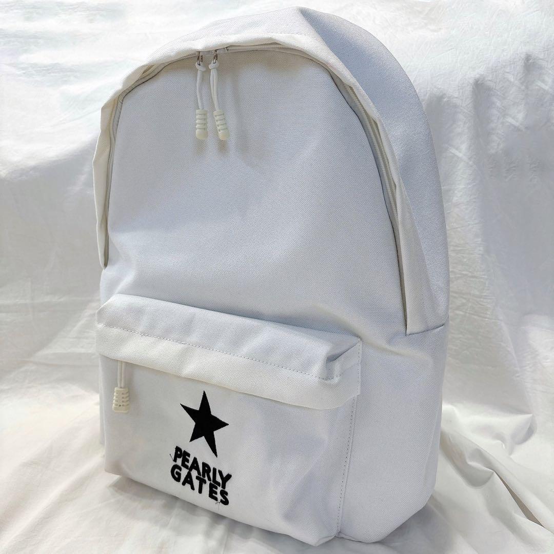 PEARLY GATES パーリーゲイツ 星に願いを バックパック リュック 白