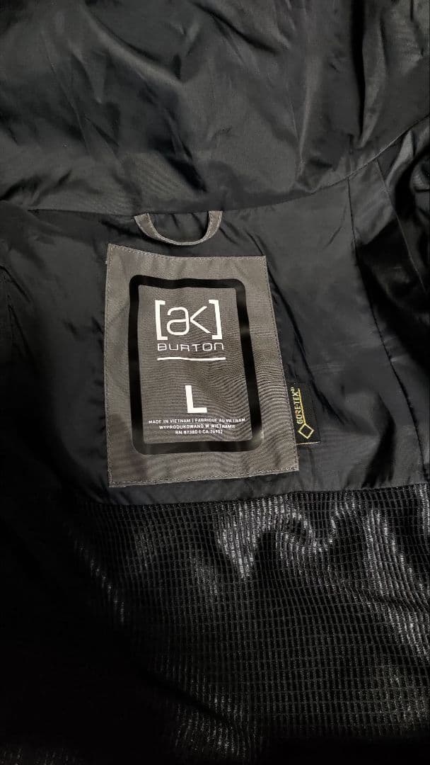 Burton ［ak］スノーボードウェア 迷彩 GORE-TEX 上下セット