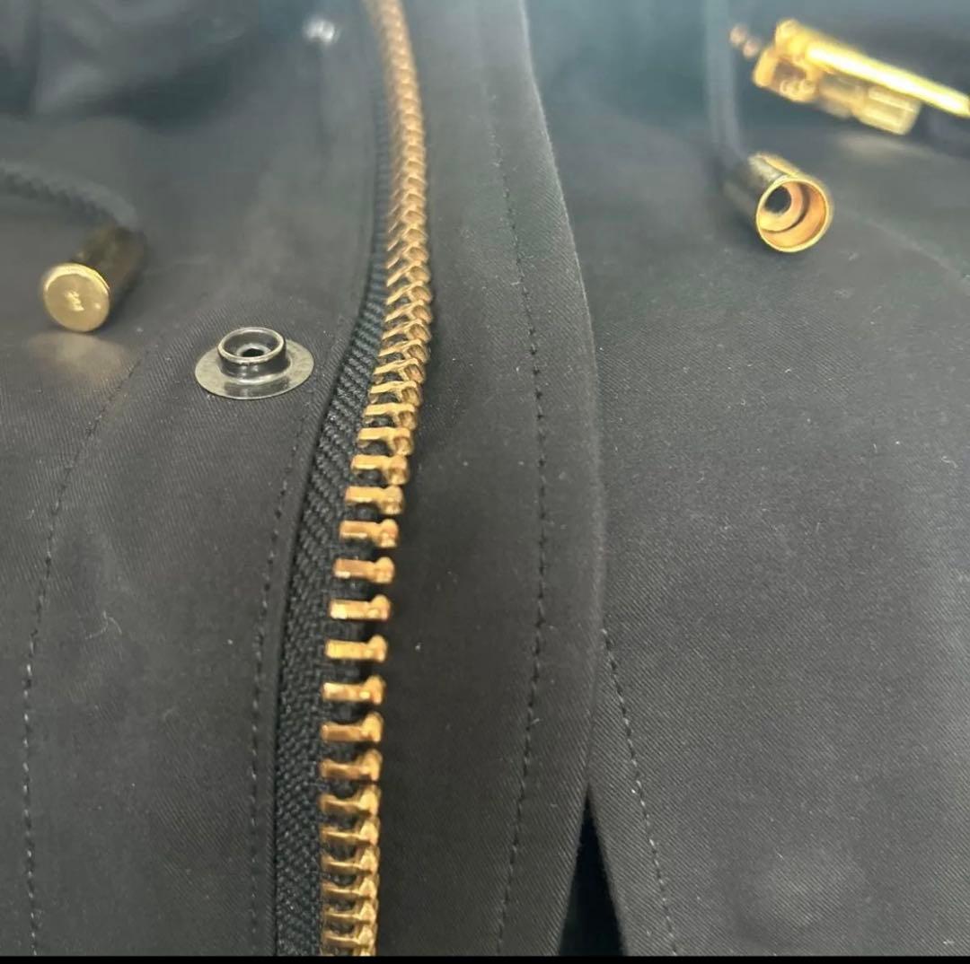 THE RERACS ロングモッズコート　ブラック　サイズ38