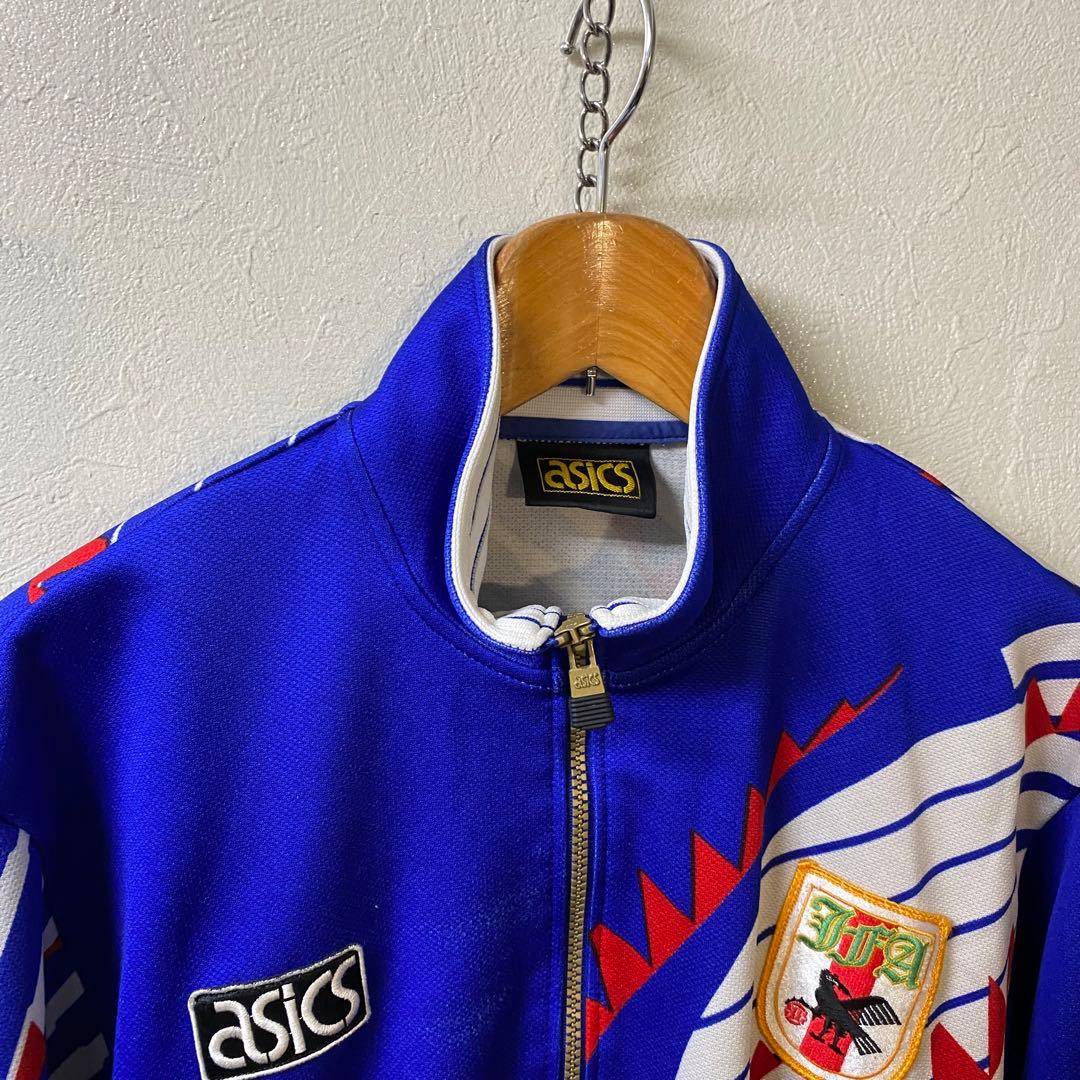 超希少】サッカー日本代表ジャージ ドーハ 93 94 三浦和良 asics