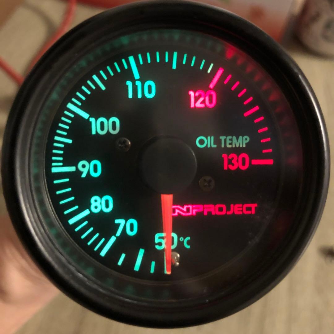 NPROJECT アナログ油温計 機械式 - メルカリ