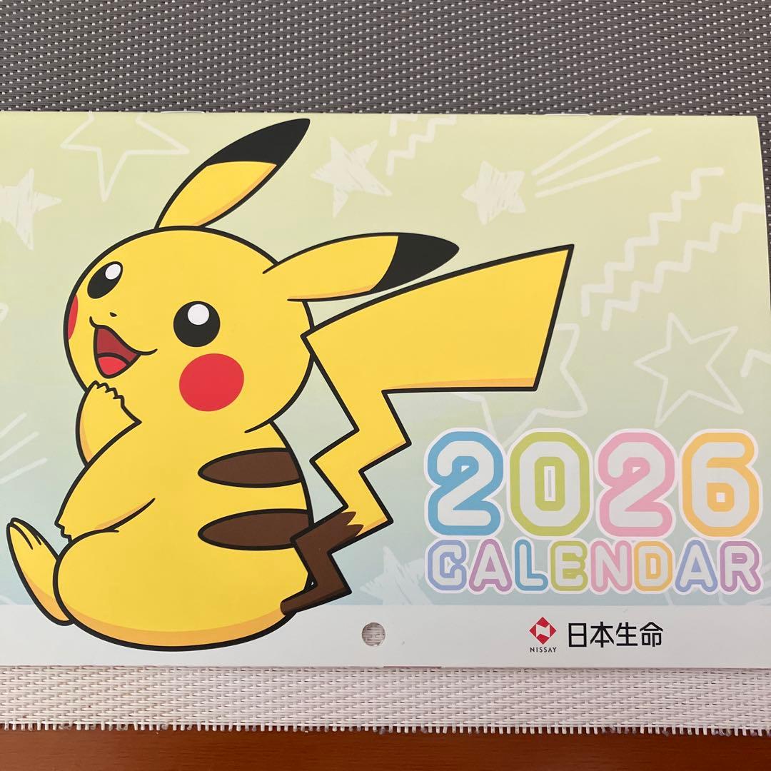 2026年 ポケモン壁掛けカレンダー - メルカリ