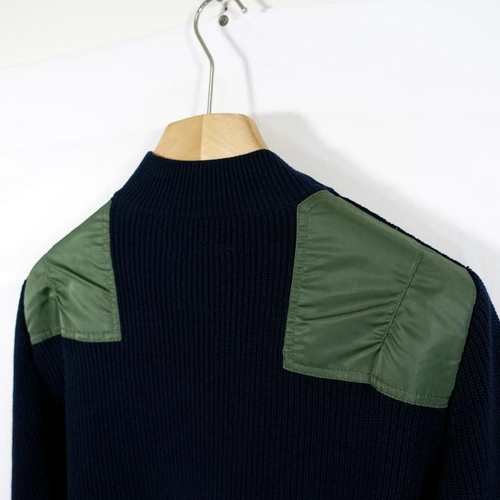 ★1517★サカイ　スパンコール　ドッキングニット　sacai