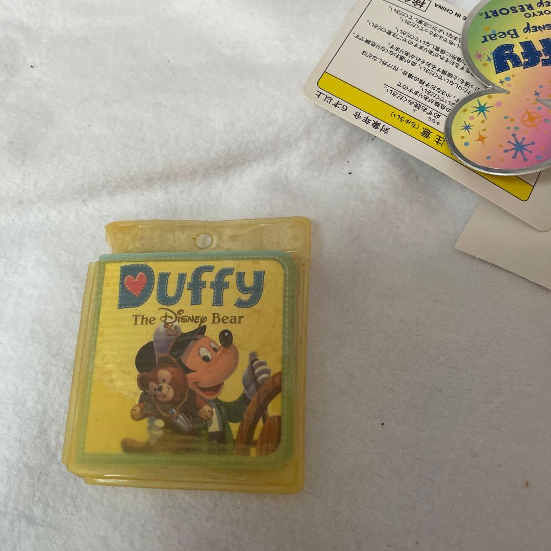 Duffy 美品 ダッフィー 車掌コス 25周年 ぬいば ぬいぐるみバッジ