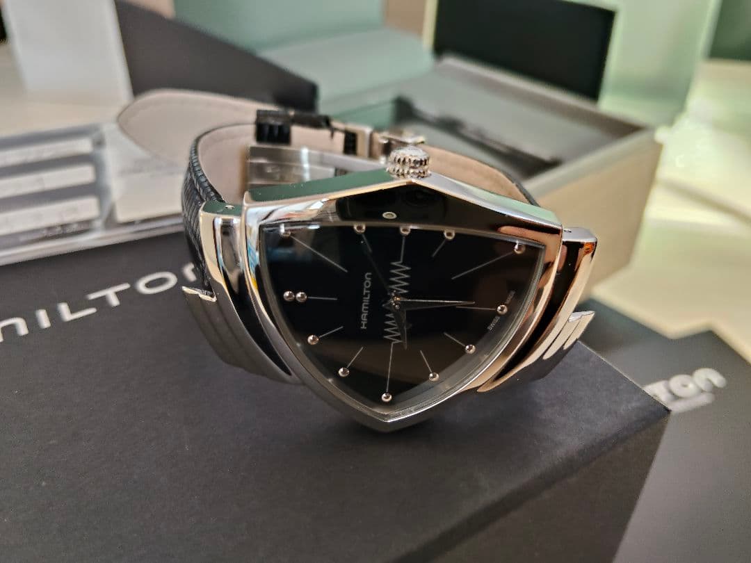 試着のみ超美品！2025年3月購入箱ギャンティー付 ハミルトン