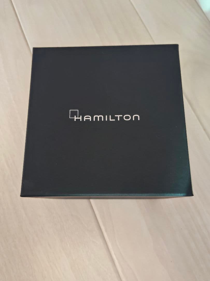 試着のみ超美品！2025年3月購入箱ギャンティー付 ハミルトン