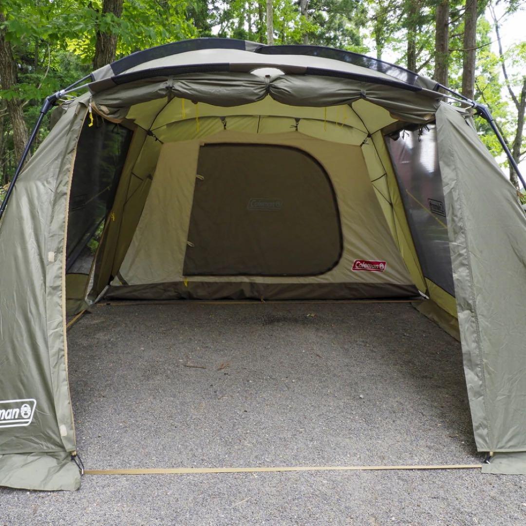 未使用 コールマン ラウンドスクリーン 2ルームハウス オリーブ テント