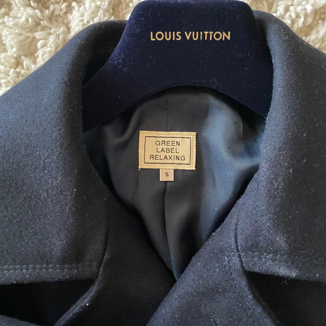 Green Label Relaxing 金ボタン ピーコート PコートウールS - メルカリ