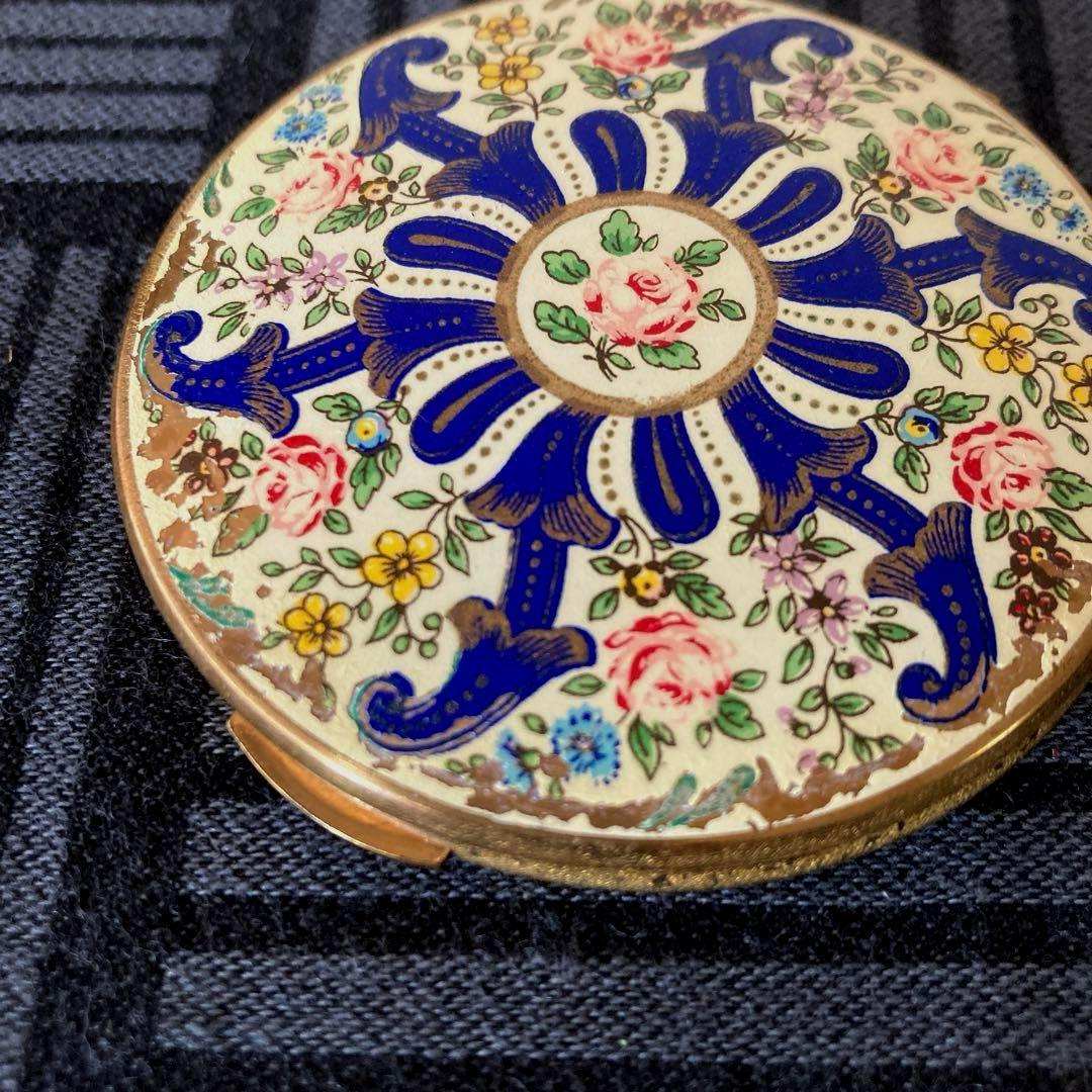 KIGU コンパクト ミラー 英国 イギリス アンティーク ビンテージ