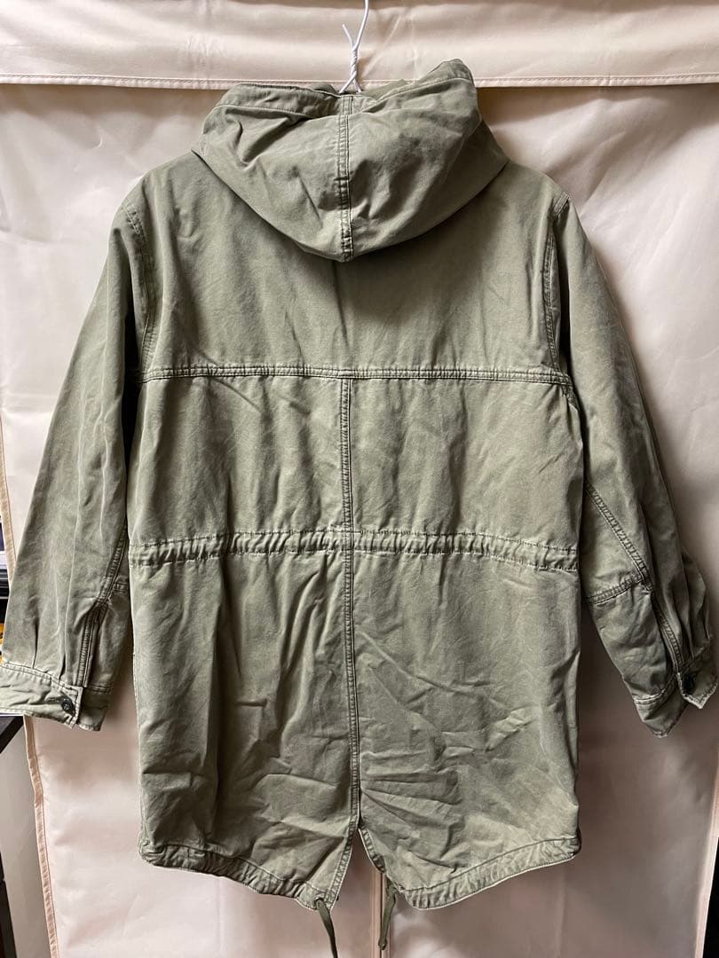 NUMBER (N)INE オリーブグリーン モッズコート