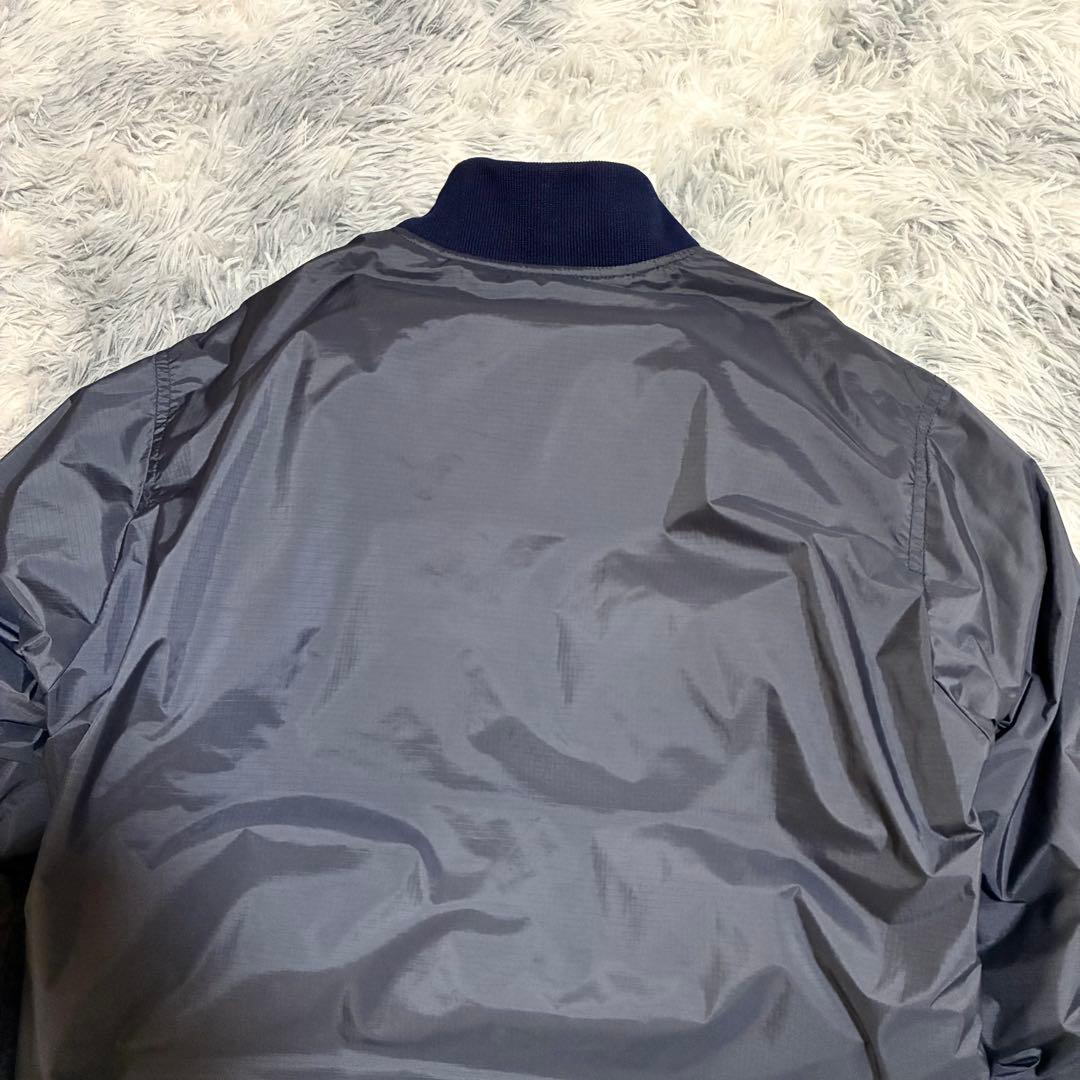 美品【NANGA】MA-1 オーロラテックス ダウンジャケット ネイビー M