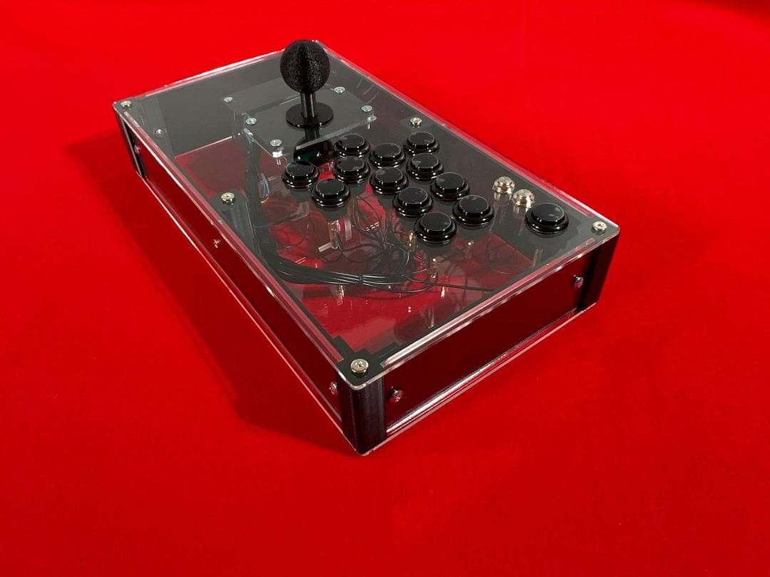 右手24mm仕様 アーケードコントローラー 鵤-ikaruga-