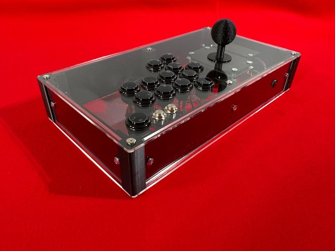 右手24mm仕様 アーケードコントローラー 鵤-ikaruga-