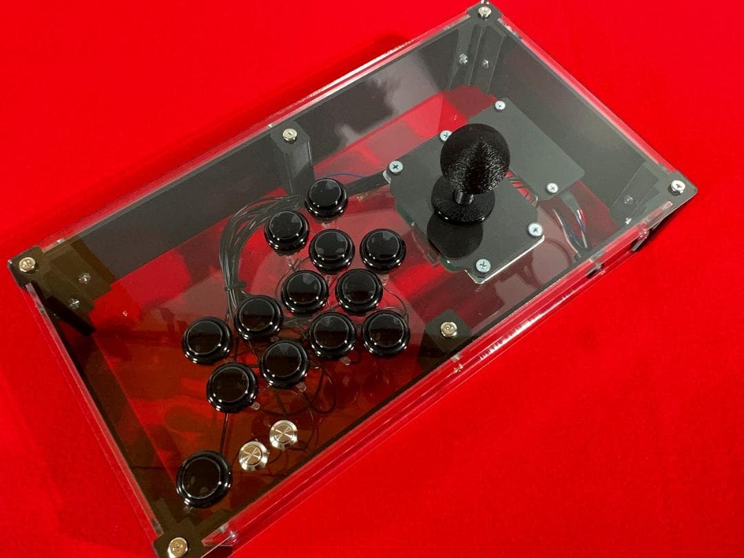 右手24mm仕様 アーケードコントローラー 鵤-ikaruga-