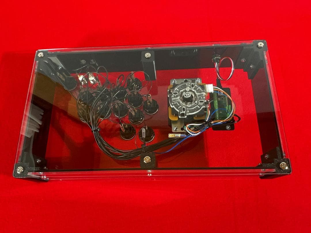 右手24mm仕様 アーケードコントローラー 鵤-ikaruga-