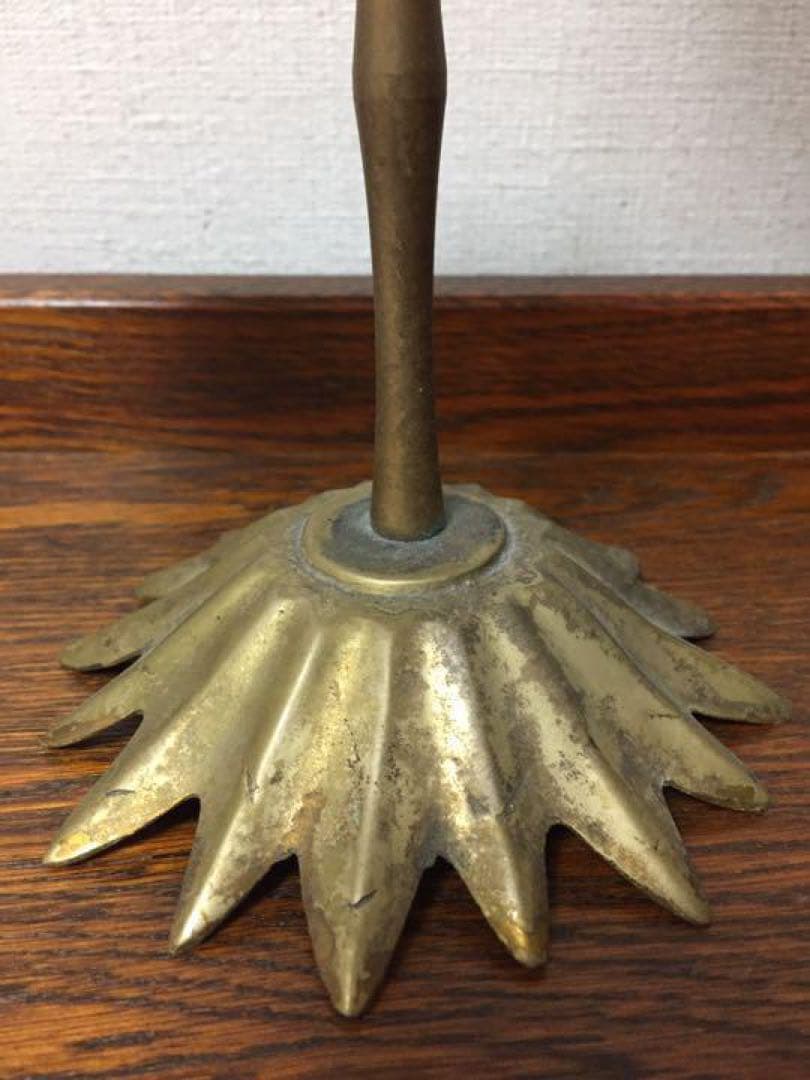 ビンテージ☆ハンドクリップ スタンド3段 ビクトリア朝 真鍮