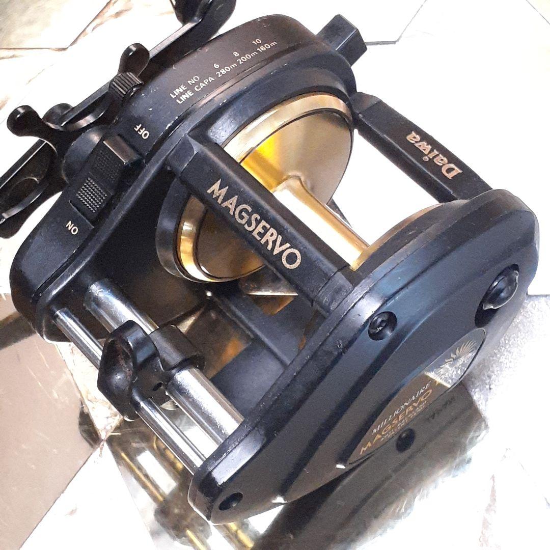 り*ご様 ダイワ ミリオネア マグサーボ SS35 ベイトリール オールドリール