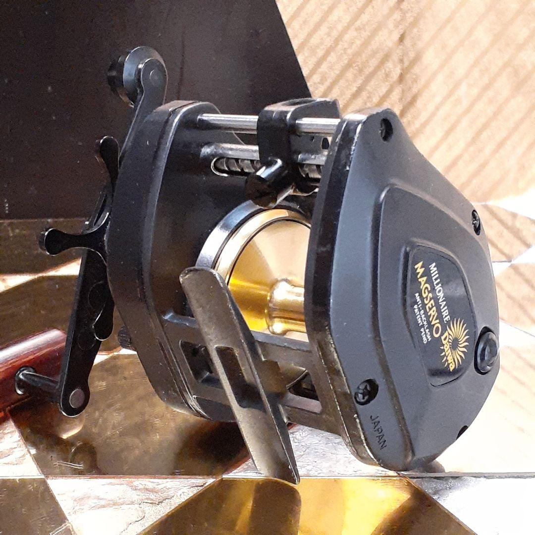 り*ご様 ダイワ ミリオネア マグサーボ SS35 ベイトリール オールドリール