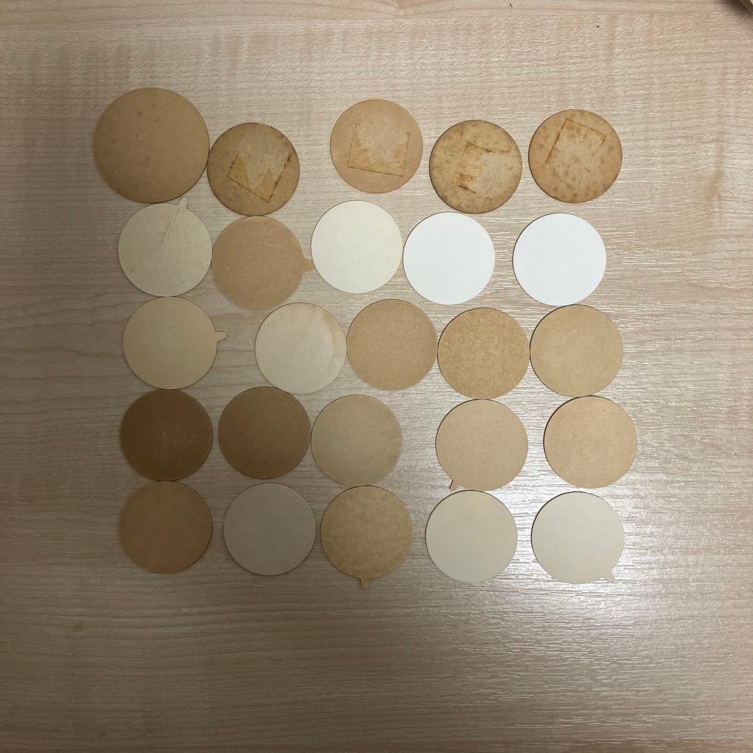 牛乳キャップ　未使用121枚　まとめて　レトロ　当時もの　レア　セット